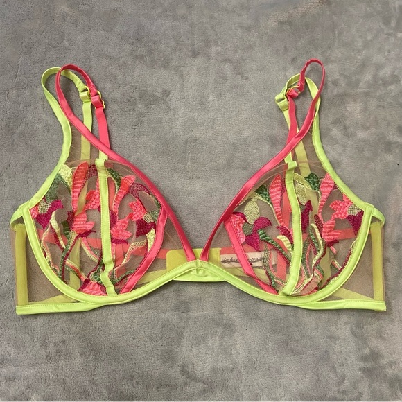 New! For love and lemons petunia underwire bra 24576 - Picture 8 of 14